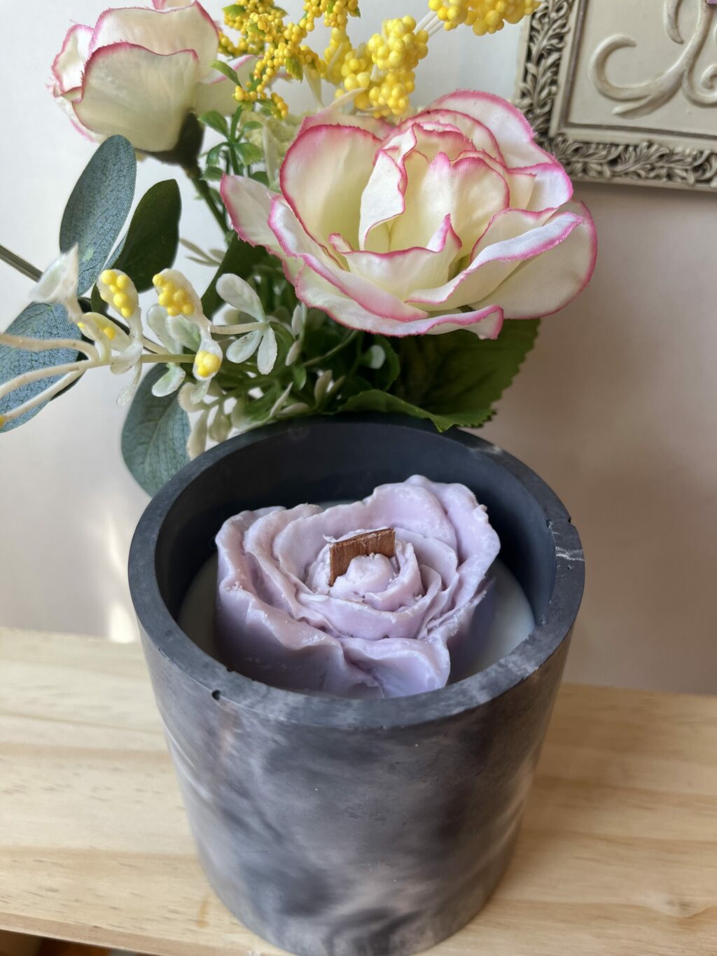 Rose Heart - Rosemary and Lavender.